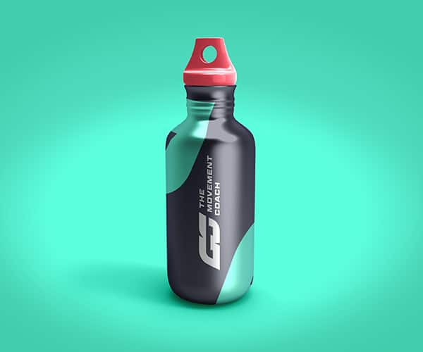 GS The movement Coach branded water bottle